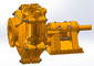 Pompe centrifuge à usage moyen de boue pour le site minier/les installations de transformation de minerais